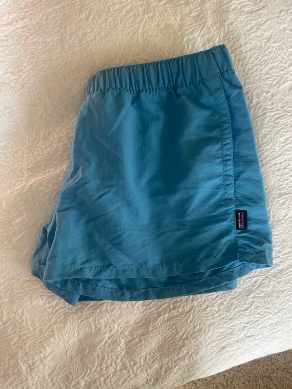 Patagonia Women's Sky Blue Athletic Shorts
